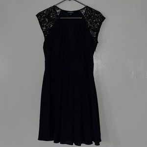 Express black shirt dress